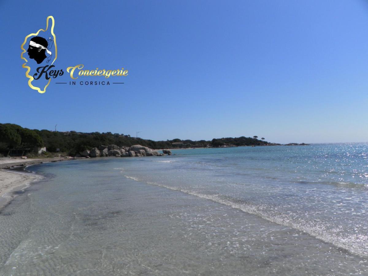 Résidence Cala Sultana 4 pers avec Piscine CHAUFEE- accès privé à la Plage de SANTA GIULIA Porto-Vecchio  Exterior foto