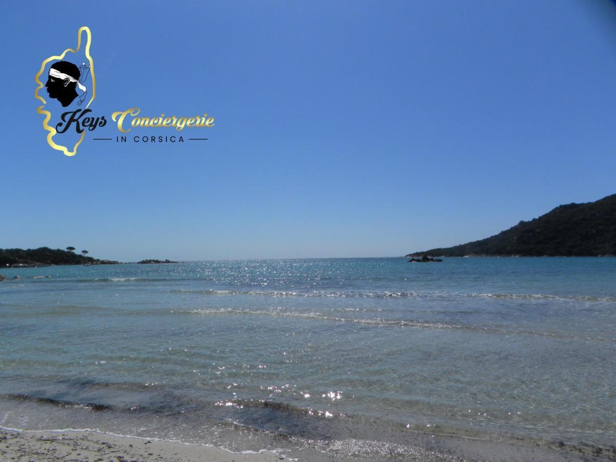 Résidence Cala Sultana 4 pers avec Piscine CHAUFEE- accès privé à la Plage de SANTA GIULIA Porto-Vecchio  Exterior foto