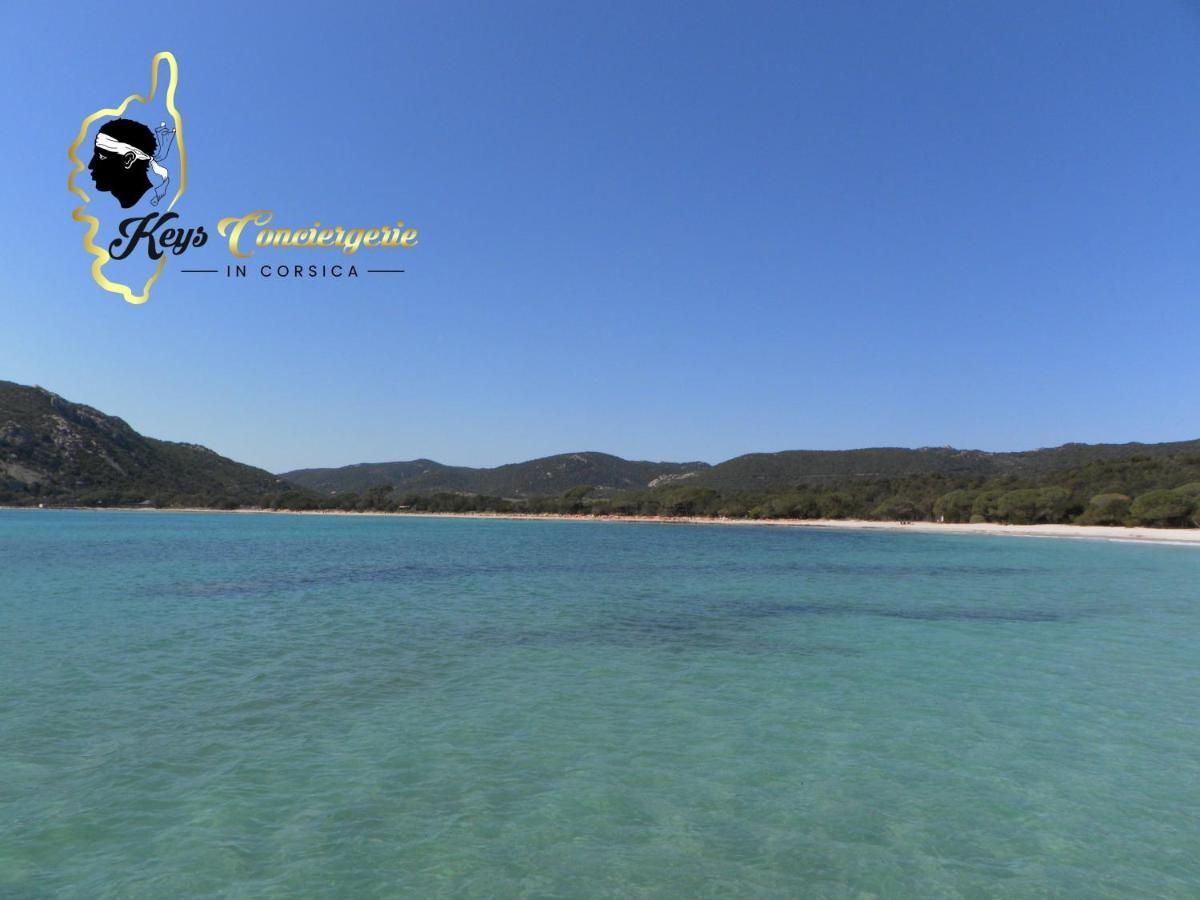 Résidence Cala Sultana 4 pers avec Piscine CHAUFEE- accès privé à la Plage de SANTA GIULIA Porto-Vecchio  Exterior foto